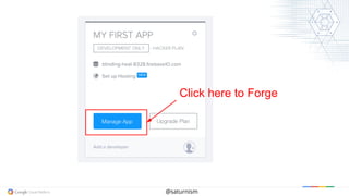 @saturnism
Click here to Forge
 
