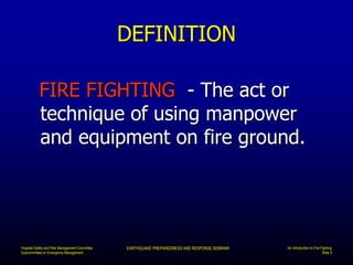 Infighting Def Intro to Firefighting.ppt