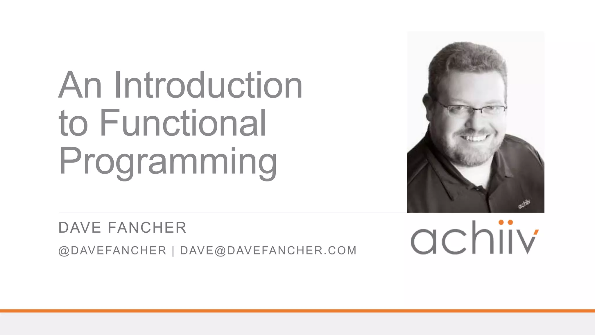 Introduction to Functional Programming | PPT