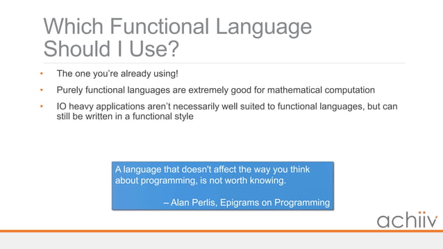 Introduction to Functional Programming | PPT
