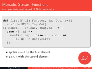 Intro to Functional Reactive Programming In Scala | PPT