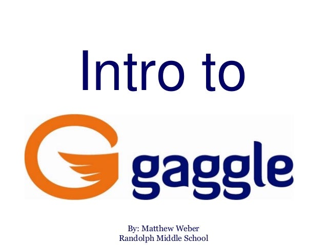 intro to gaggle cms gaggle