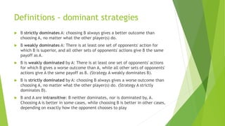 Intro to game theory | PPTX