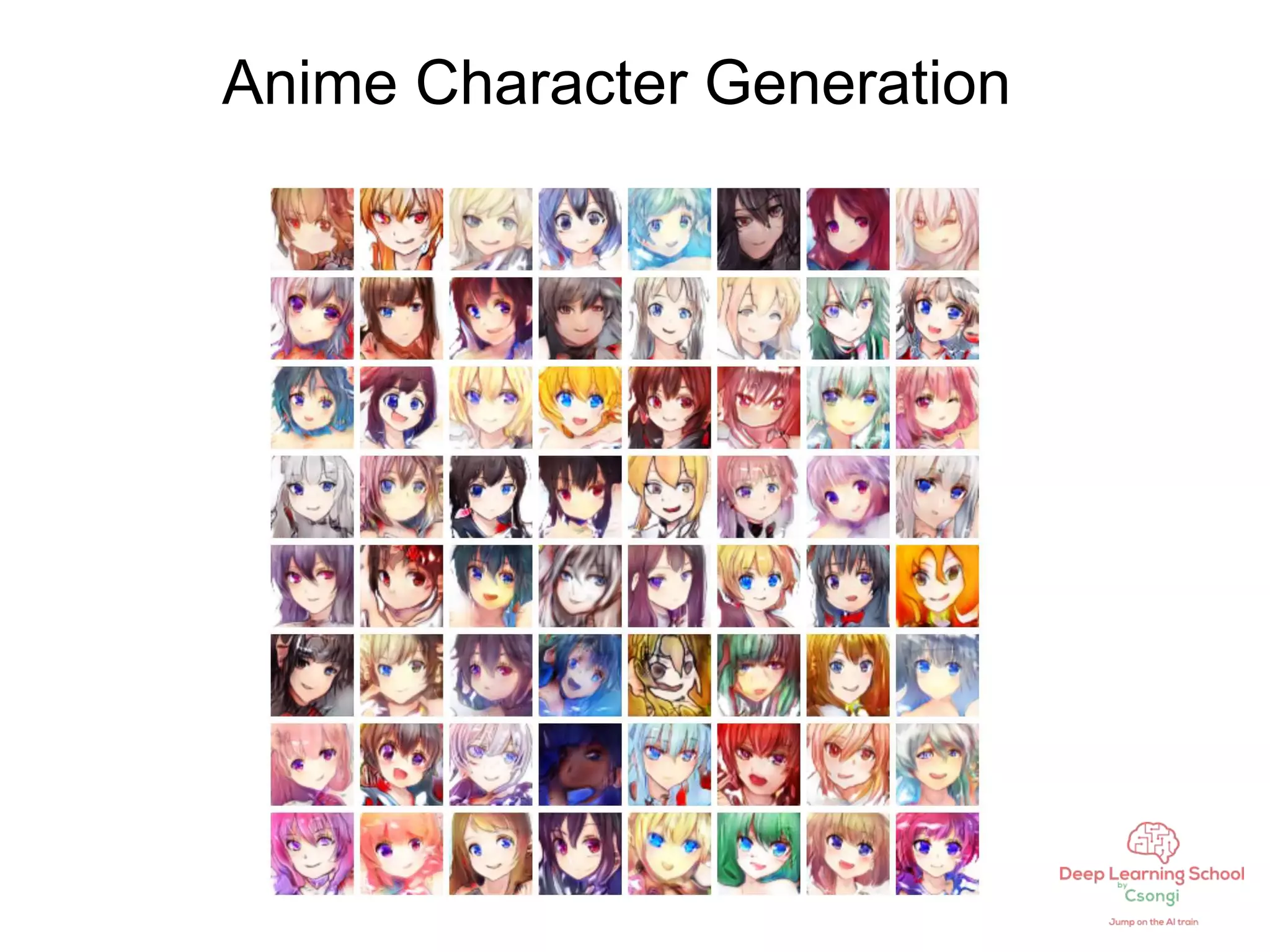 Anime Character Generation
 