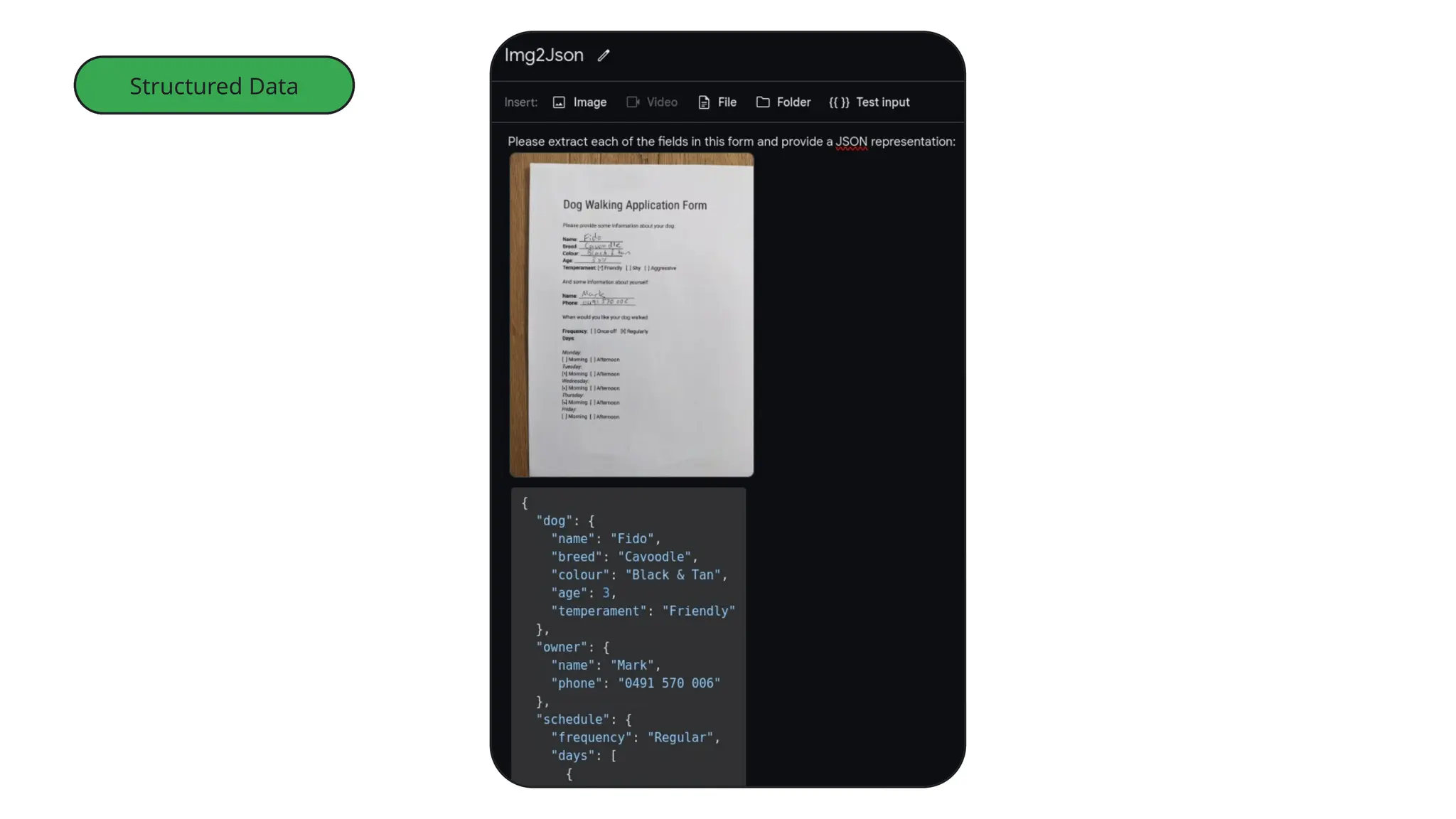 AI Studio
Endpoints
Images
Structured Data
 