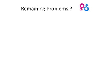 Remaining Problems ?
 