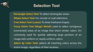 Select Tool In Gimp Intro_to_GIMP (An overview of GIMP) (GNU | PPTX