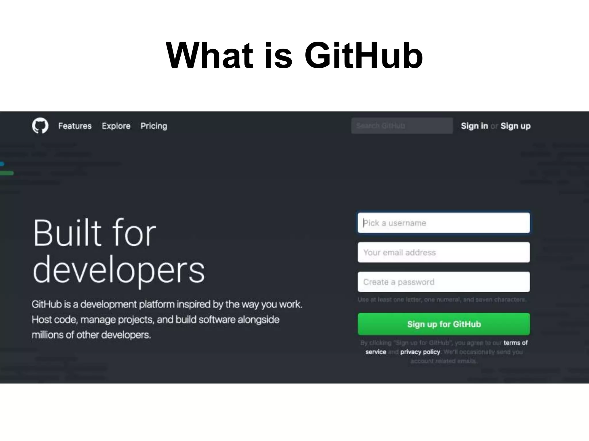 What is GitHub 
