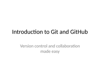 Intro_to_Git_and_GitHub how to use github and become a better developer ...
