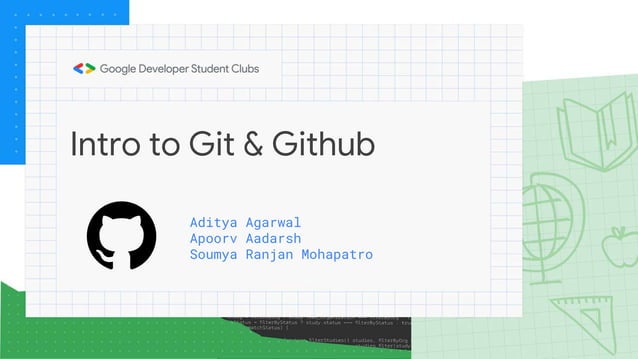 Intro to Git & GitHub | PPT