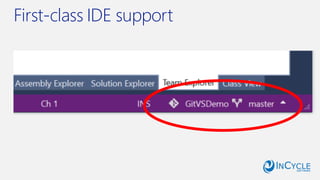 First-class IDE support
 