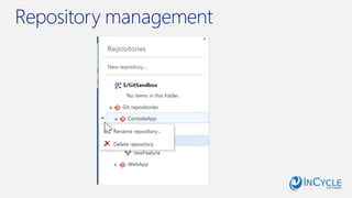 Repository management
 