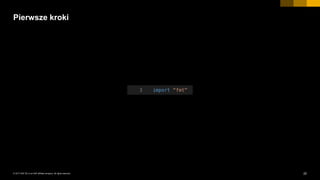 22INTERNAL© 2017 SAP SE or an SAP affiliate company. All rights reserved. ǀ
Pierwsze kroki
 