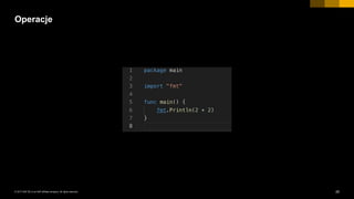 25INTERNAL© 2017 SAP SE or an SAP affiliate company. All rights reserved. ǀ
Operacje
 