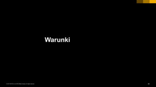 40INTERNAL© 2017 SAP SE or an SAP affiliate company. All rights reserved. ǀ
Warunki
 