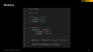 56INTERNAL© 2017 SAP SE or an SAP affiliate company. All rights reserved. ǀ
Struktury
 