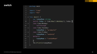 69INTERNAL© 2017 SAP SE or an SAP affiliate company. All rights reserved. ǀ
switch
 
