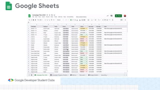 Google Sheets
 
