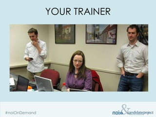 YOUR TRAINER
 