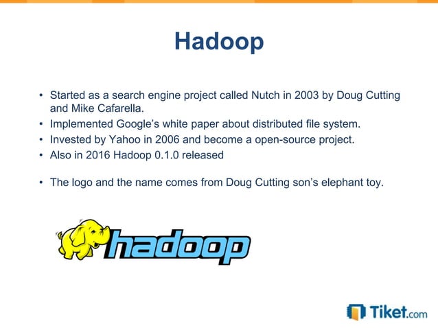 Intro to Hadoop and MapReduce | PPT