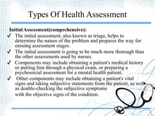 Comprehensive Introduction to Health Assessment Concepts in Nursing ...