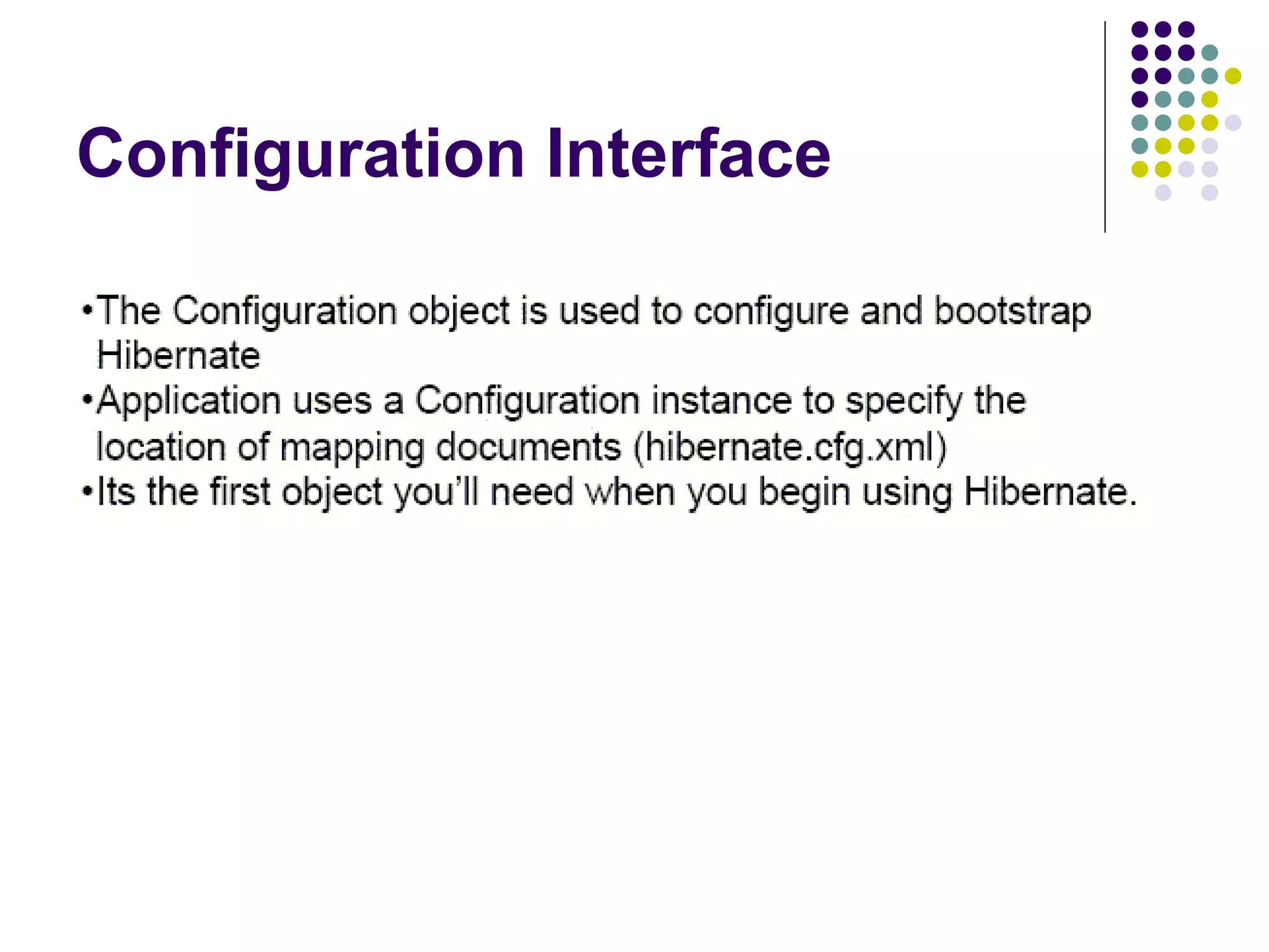 Configuration Interface 