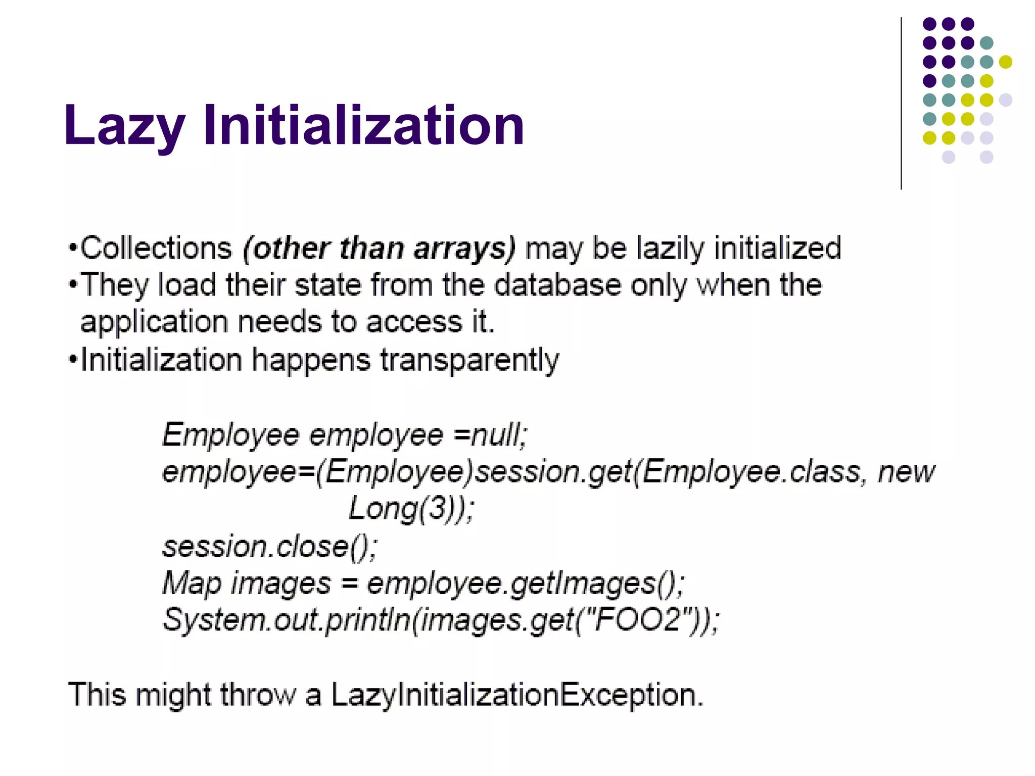 Lazy Initialization 