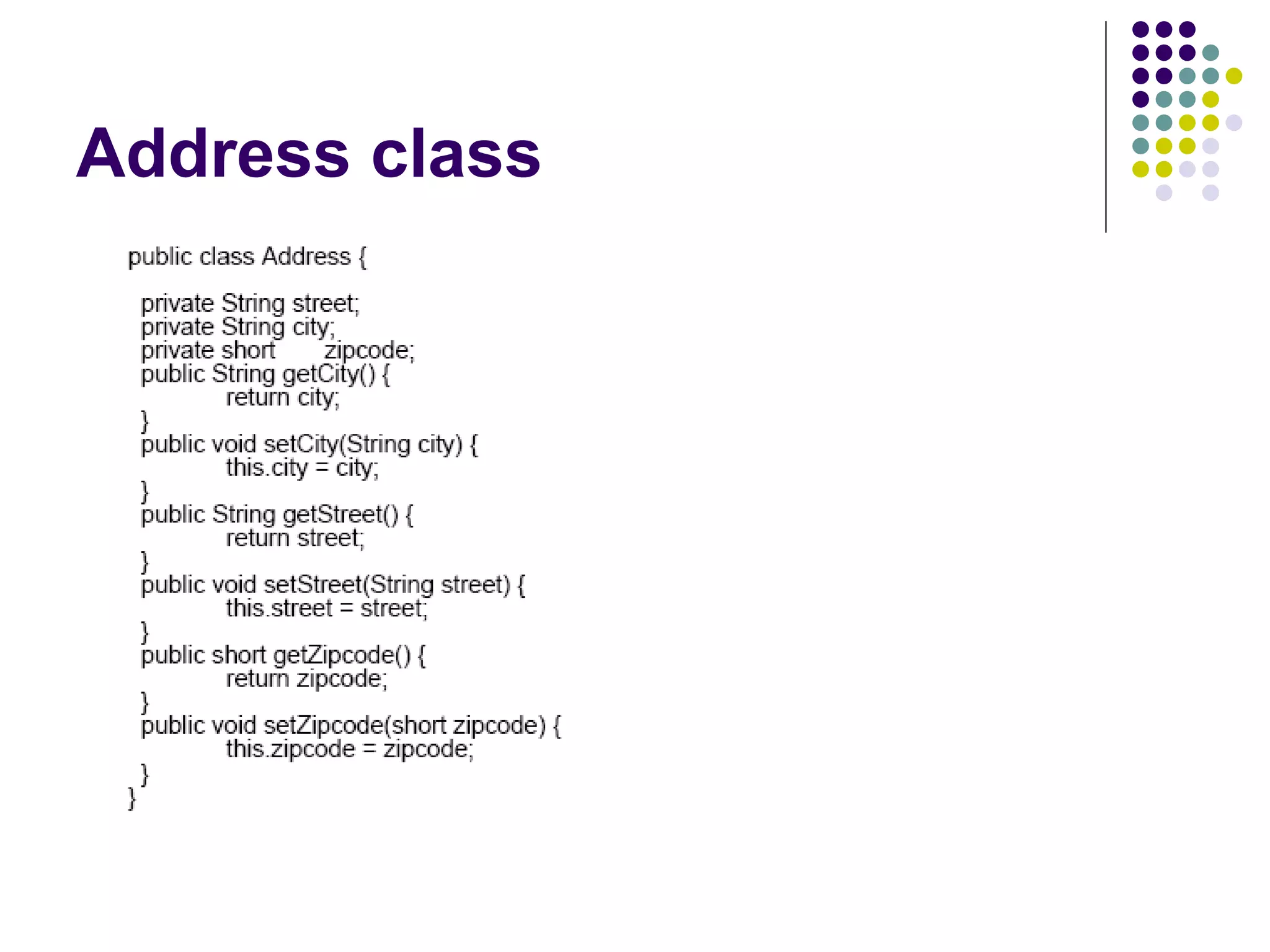 Address class 