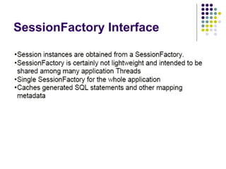SessionFactory Interface 