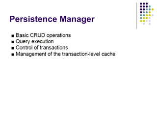 Persistence Manager 