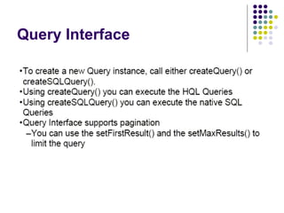 Query Interface 
