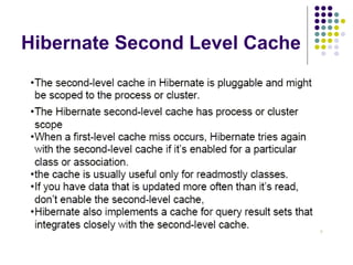 Hibernate Second Level Cache 
