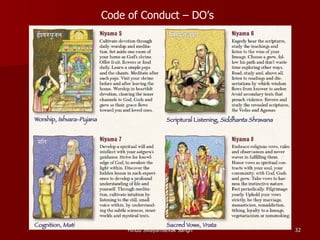 Code of Conduct – DO’s




     Hindu Swayamsevak Sangh   32
 