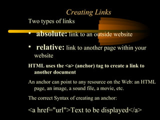 Intro to html | PPT