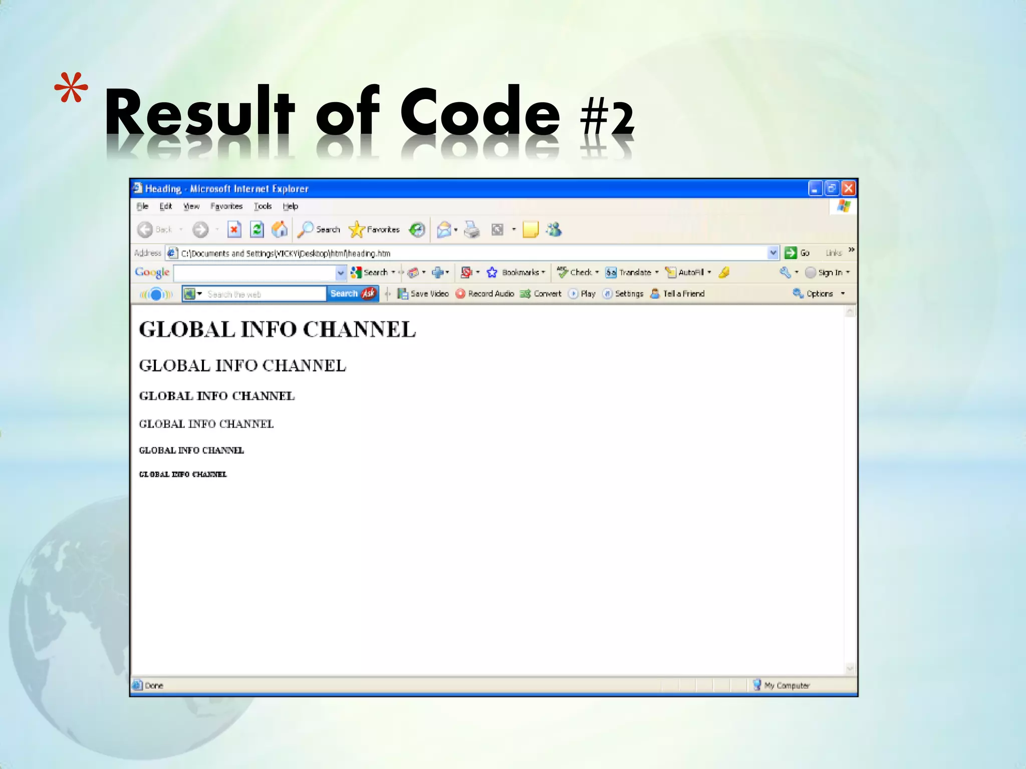 Intro to html revised2 | PPT