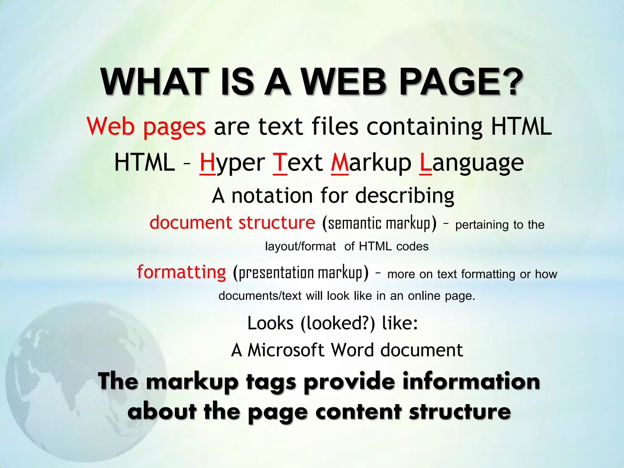 Intro to html revised2 | PPT