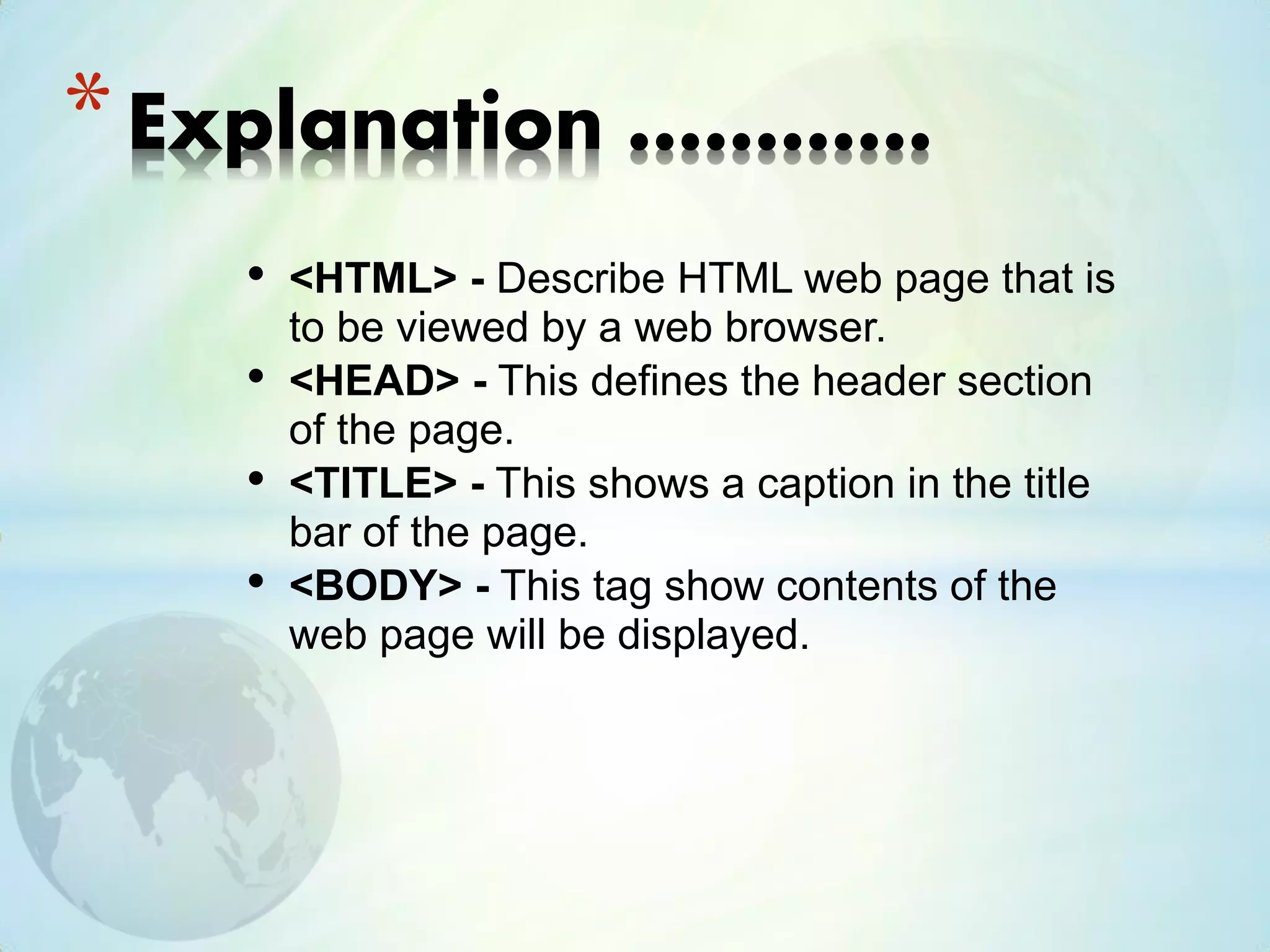 Intro to html revised2 | PPT