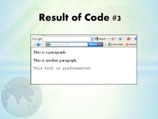 Result of Code #3
 