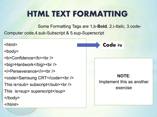Intro to html revised2 | PPT