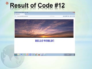 *Result of Code #12
 