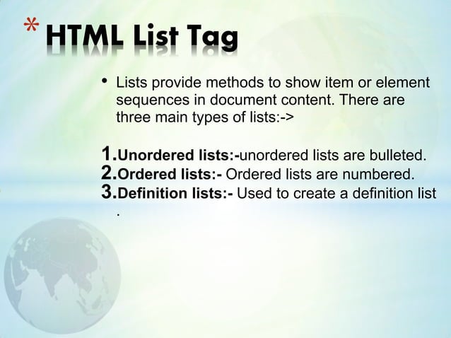 Intro to html revised2 | PPT