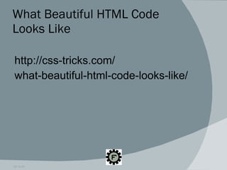Intro To HTML | PPT