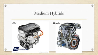 Medium Hybrids
GM Honda
 