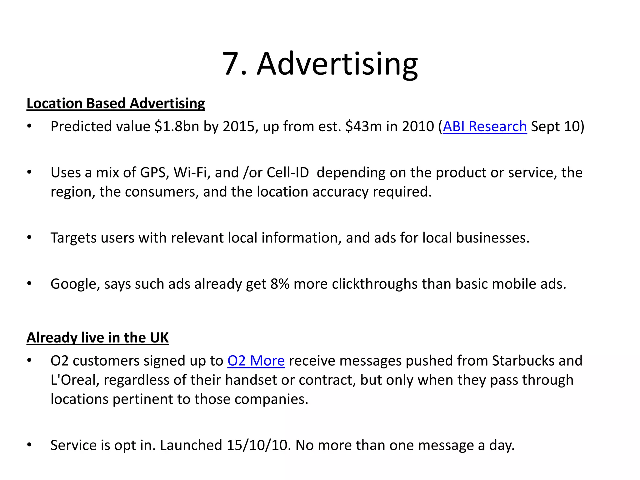 5. Social Capital“Social capital describes the pattern and intensity of networks among people and the shared values which arise from those networks. Greater interaction between people generates a greater sense of community spirit.” (ONS)Like many Londoners, I couldn’t identify my neighbours in a line up.But I happily use the power of the crowd to book hotels (Tripadvisor)	 buy online (eBay) or choose a restaurant (TopTable).And now I do this locally too. Finding tradesmen, 	or a cat sitter based on recommendations of 	local people I don’t know. Will also leave comments and recommendations: 	feel more closely connected to physical 	community as a result, even if often my 	only interaction is virtual.