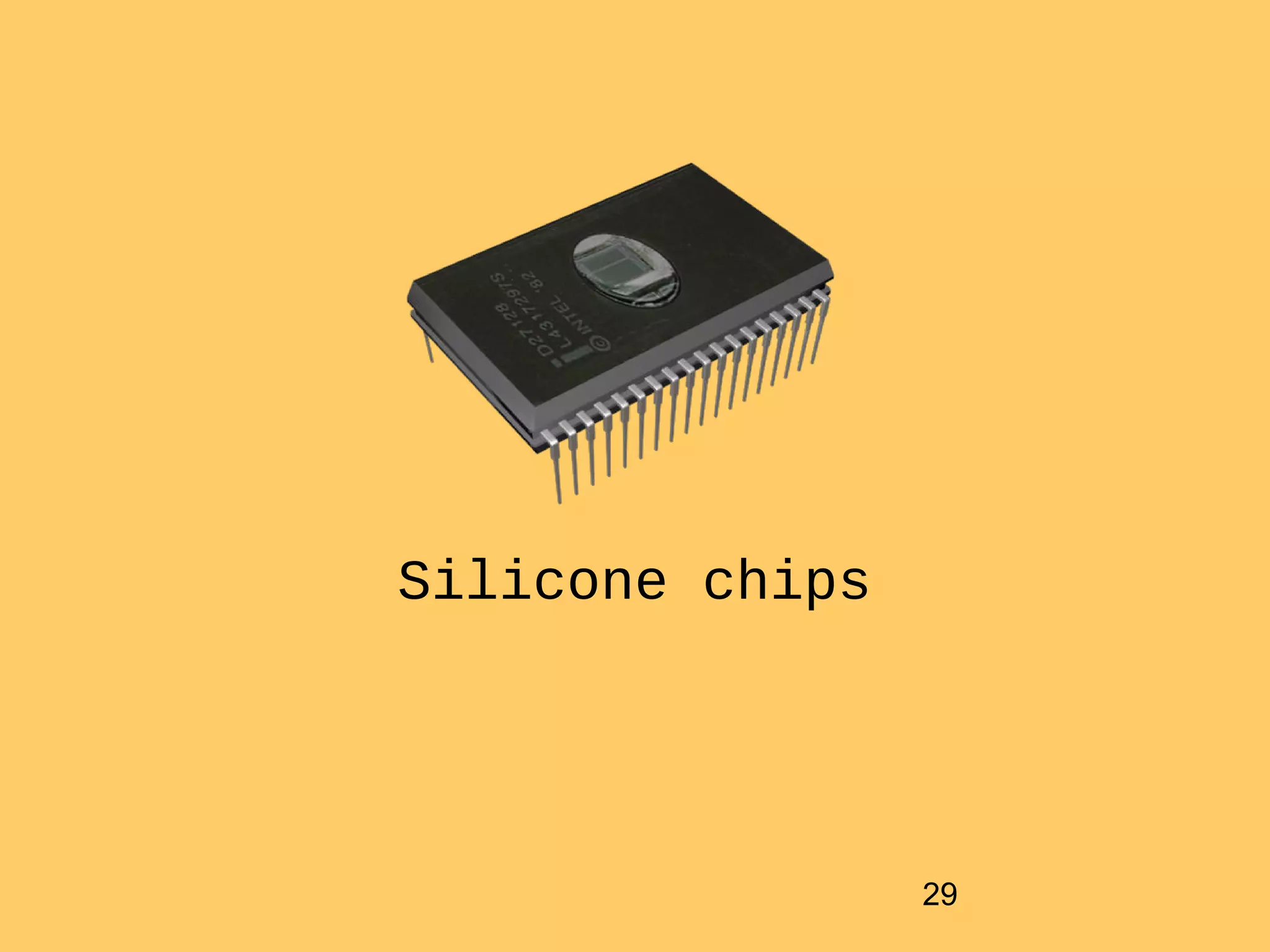 29
Silicone chips
 