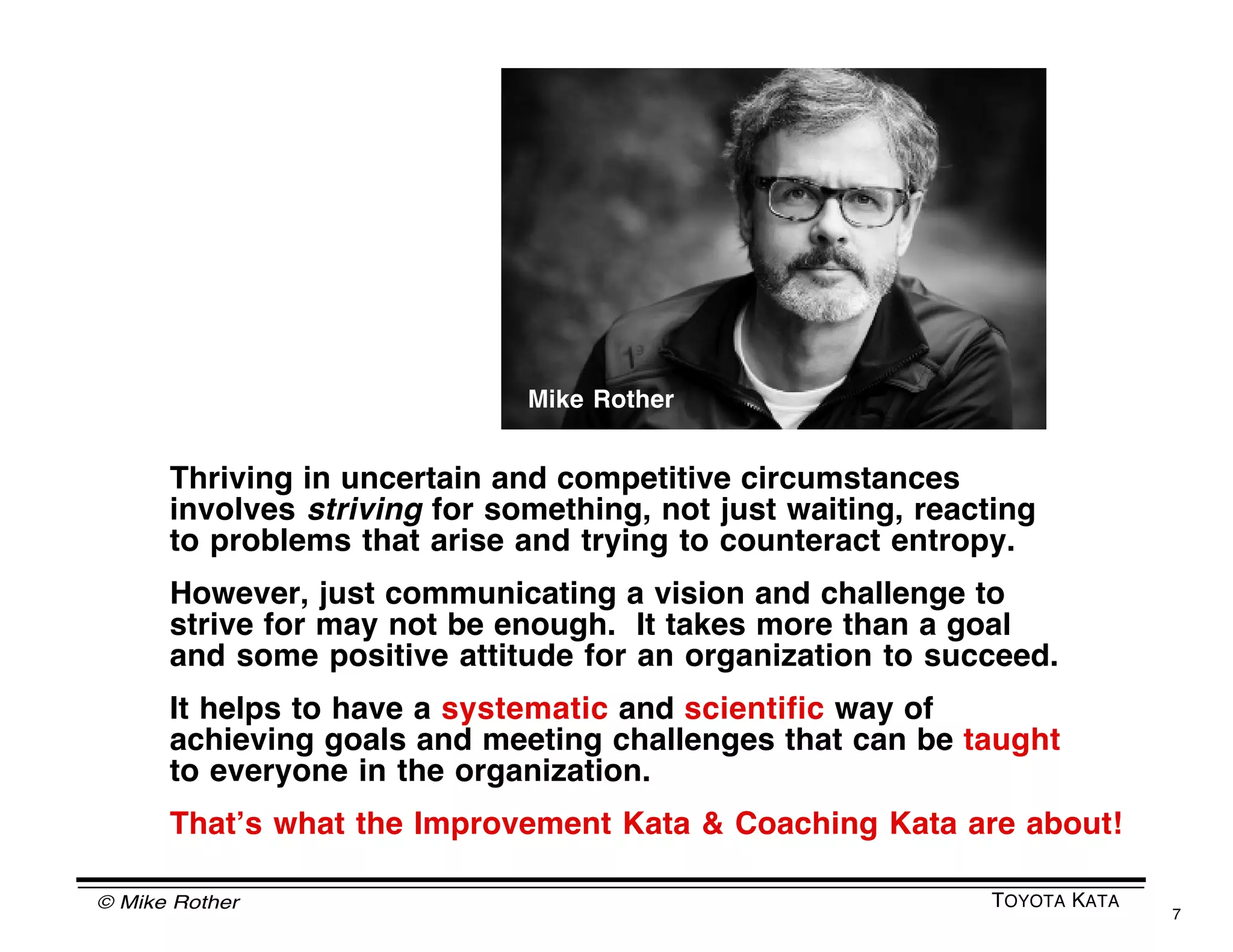 Introduction to the Improvement Kata | PDF