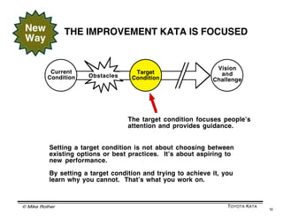 Introduction to the Improvement Kata