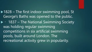 First Indoor Pools Intro to Individual Sports Swimming.pptx