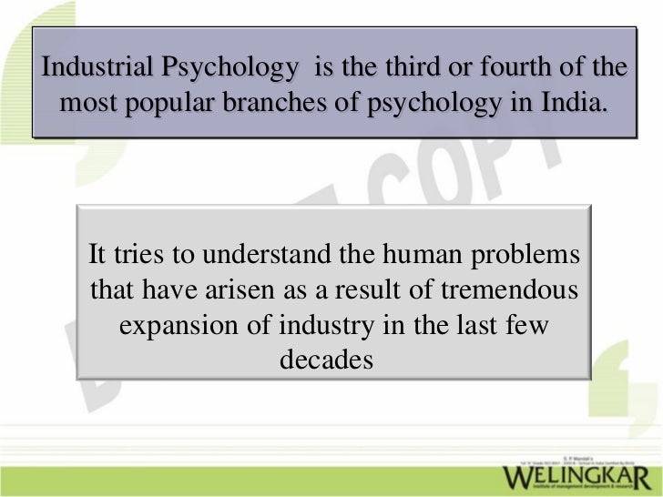 Introduction to Industrial Psychology and its Basic Concept