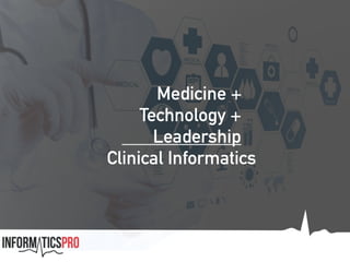 An Introduction to Clinical Informatics | PDF